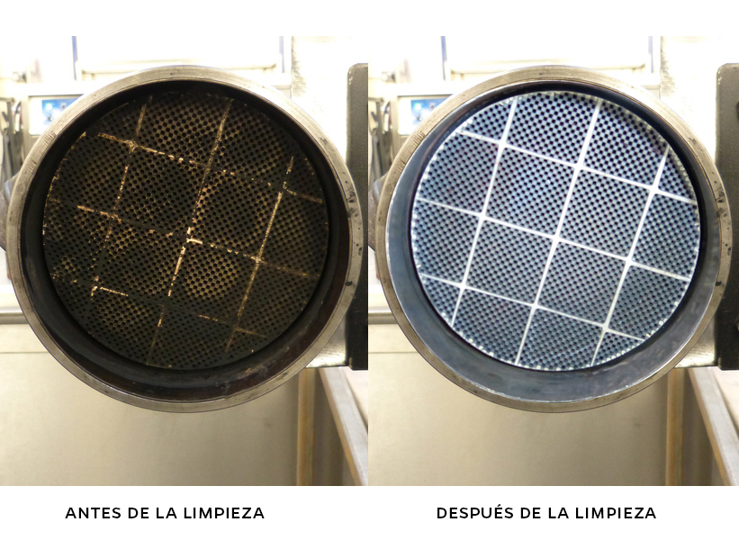 Limpieza / Recuperación Filtro de Partículas